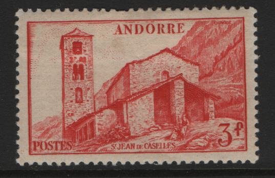 ANDORRA, 115, HINGED, 1939-51, ST JEAN DE CASELLES