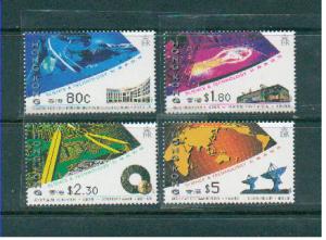 Hong Kong 1993 Sc 679-82 Science and Technology MNH