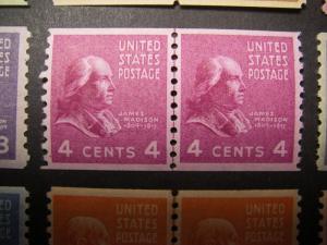 PREXIE LINE PAIRs COMPLETE, Scott 839 - 851, BEAUTIFUL MNH GROUP