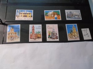 Australia  #  832-38  MNH  Post Offices