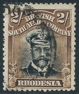 Rhodesia, Sc #132, 2sh Used