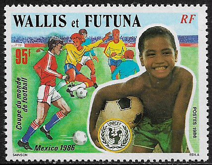 Wallis & Futuna #339 MNH Stamp - World Cup Soccer