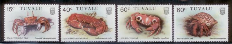 Tuvalu 1986  SC# 348-51 MNH-OG L378