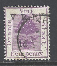 Orange River Colony Sc # 45 used (RS)