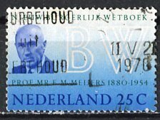 Netherlands 1970: Sc. # 480; Used Cpl Set