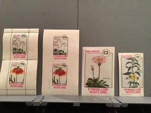 Scotland  Holy Island plant flower Soldanella Minima MNH stamps   R23954