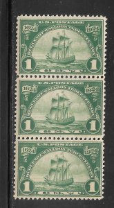 #614 MNH Strip of 3