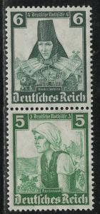 Germany Scott # B72, B71, mint nh, se-tenant, Mi# S233