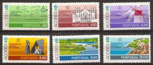 PORTUGAL-AZORES 316-21 MNH 1980 World Tourism Conf.