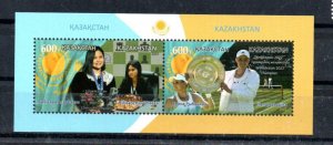 KAZAKHSTAN - 2023 - M/S - SPORTS - WOMEN CHAMPIONS - CHESS - TENNIS -