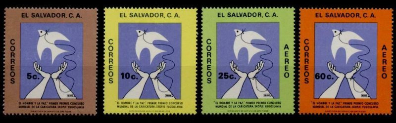 Salvador 933-4, C481-2 MNH Christmas, Dove