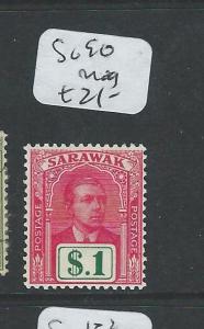 SARAWAK (P1401B) BROOKE  $1.00  SG 90  MOG