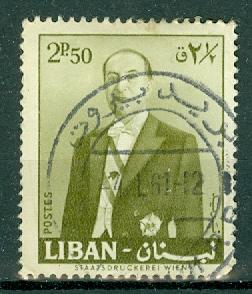 Lebanon - Scott 345