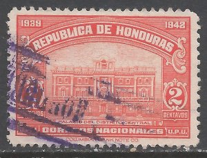HONDURAS 337 VFU V339-5
