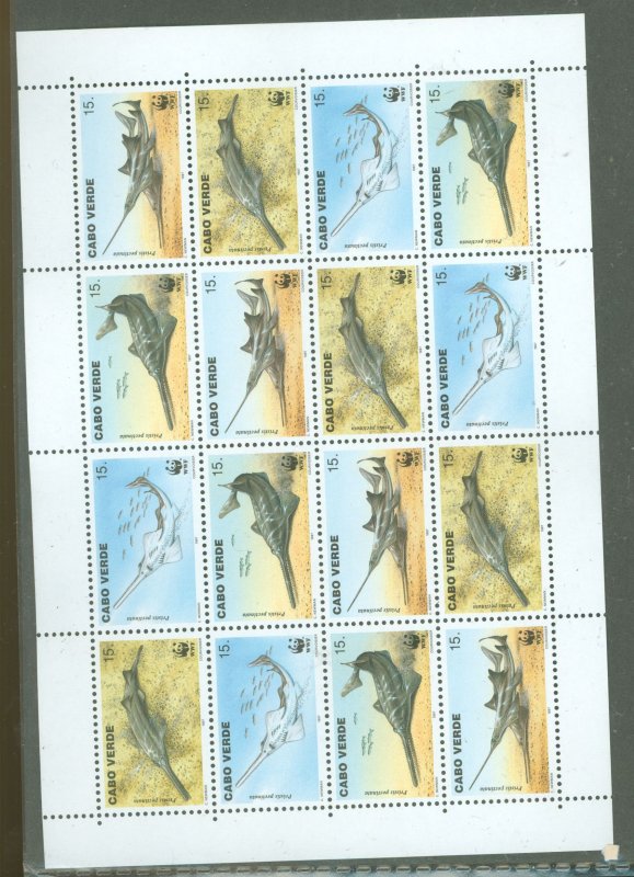 Cape Verde #716  Multiple (Wwf)