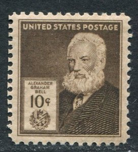 893 10c Alexander Graham Bell, Mint NH OG VF/XF