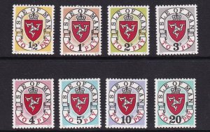 Isle of Man   #J1a-J8a  MNH  1973  postage due ''1973 A Questa'...