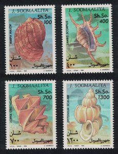 Somalia Shells 4v 1994 MNH MI#507-510