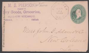 TEXAS RAINES CTY (1889 Emory)(Front Only As Is) (701)