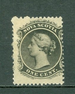 NOVA SCOTIA 1860 #8 MINT  NO THINS...$12.50