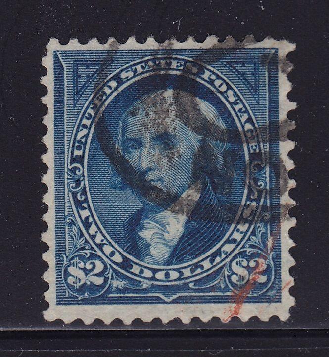277 VF-XF used neat cancel with nice color cv $ 450 ! see pic !