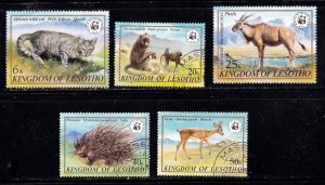 Lesotho       351 - 355         Mint & Used       complete set