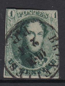 Belgium #9, used, CV$ 125.00