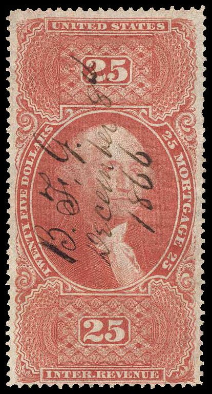 U.S. REV. FIRST ISSUE R100c  Used (ID # 97024)