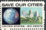 US Stamp #1411 MNH - Anti-Pollution Cities Single