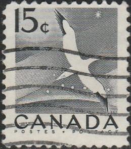 Canada, #343 Used From 1954