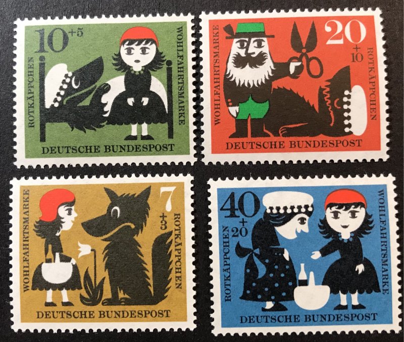 Germany B372-5 MNH SCV $2.80 fairy tales