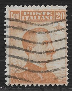 Italy #112 20c Victor Emmanuel III ~ Used