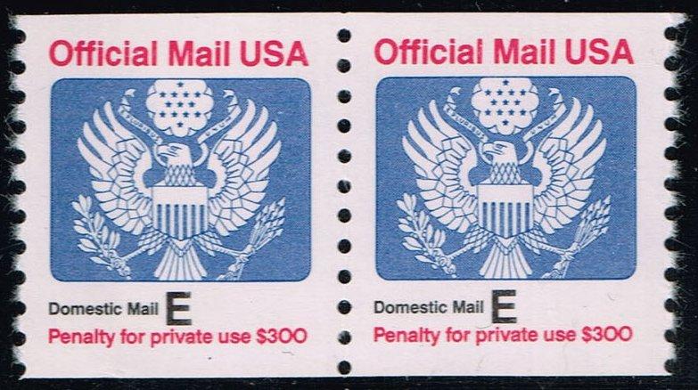 US #O140 Official Mail Coil Pair; MNH (1.50)