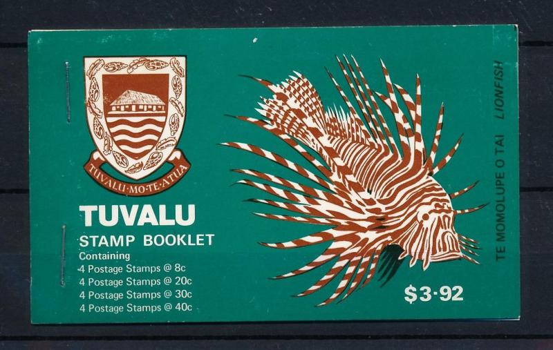 [48054] Tuvalu 1979 Marine life Fish MNH Booklet