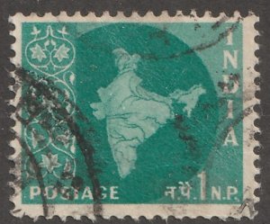 India stamp, Scott# 275, used, single stamp, #275
