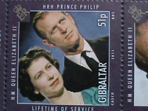 GIBRALTAR-2011-SC#1267-72 -QUEEN ELIZABETH II -MNH S/S-SCV.$24