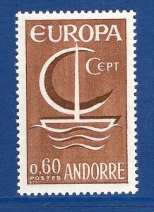 Andorra French    #172  MNH   1966    Europa