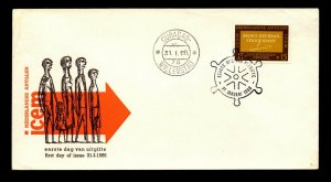 Netherlands Antilies 1966 ICEM FDC / Light Corner Creasing - L9150