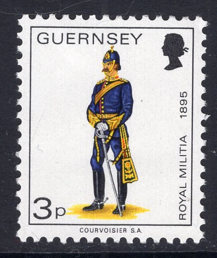 Guernsey 100 Military Uniform MNH VF
