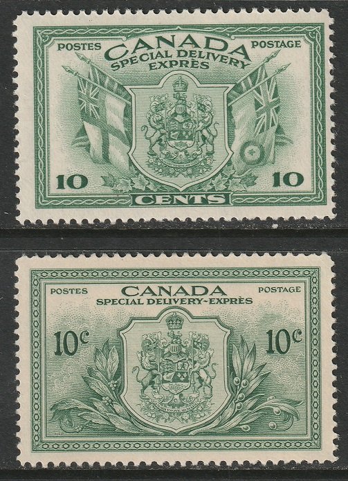 Canada Sc E10-E11 special delivery MLH