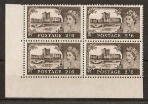 GB 1967 Corner Marginal Blocks SG759-762 MNH Cat£60