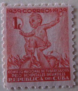 Cuba RA2 MNH Cat $2.75 Red Cross Topical Full Set