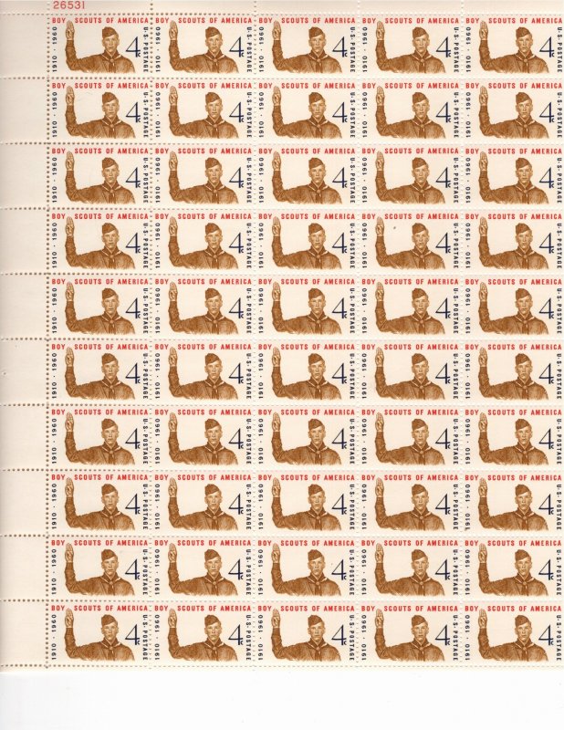 United States of America 1960 MNH Sc 1145 SHEET OF 50