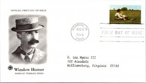 FDC 2010 SC #4473 Postal Soc Commemorative - Richmond VA - Single - J3035