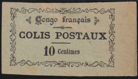 French Congo Colis Postaux 1 Mint