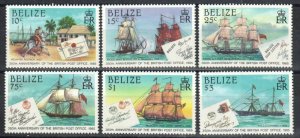 Belize Stamp 765-770  - British Post Office, 350th anniversary