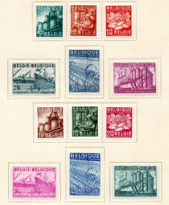 Belgium - Sc# 374 - 385 MH (few h rems)     -       Lot 1020115