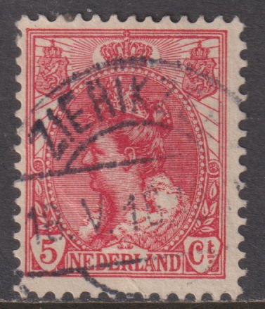 Netherlands 65 Queen Wilhelmina 1898