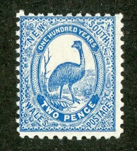 4983 BCX  1888 New South Wales Sc.# 78 MLH* cv $22.50 ( Offers welcome )