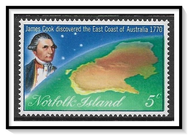 Norfolk Island #141 Anniversary Of Cook's Discovery MNH